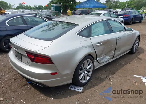 2016 Audi A7 3.0T Premium Plus from USA, damaged, VIN WAUWGAFC8GN113329